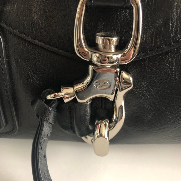 ⭐️Francesco Biasia Black Leather Handbag ⭐️ - Picture 7 of 16